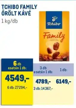 Metro Tchibo Family őrölt kávé ajánlat