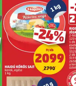 PENNY Hajdú Körös sajt ajánlat