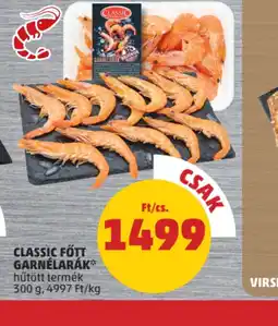 PENNY Classic Főtt Garnélarák ajánlat