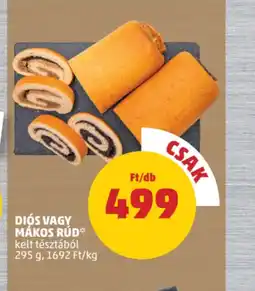 PENNY Dis vagy mákos rúd ajánlat