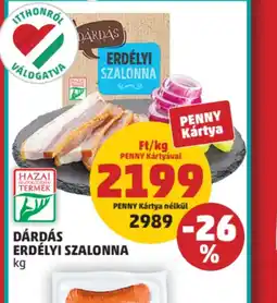 PENNY Dárdás Erdélyi Szalonna ajánlat
