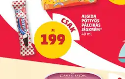 PENNY Algida pöttyös pálcikás jégkrém ajánlat