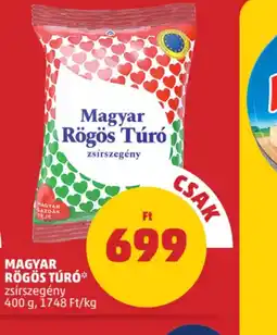 PENNY Magyar Rögös Túr ajánlat