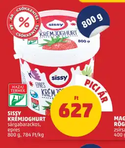 PENNY Sissy Krémjoghurt ajánlat