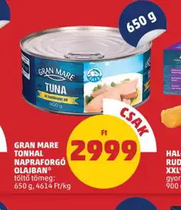 PENNY Gran Mare Tonhal ajánlat