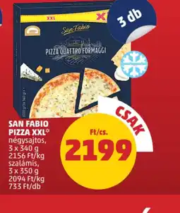 PENNY San Fabio Pizza XXL ajánlat