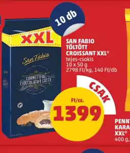 PENNY San Fabio Töltött Croissant XXL ajánlat
