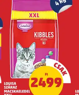 PENNY Louisa Száraz Macskaeledel XXL ajánlat