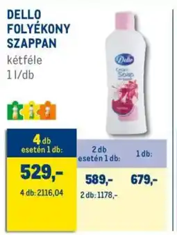 Metro Dello folyékony szappan ajánlat
