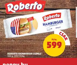 PENNY Roberto Hamburger Zsemle ajánlat