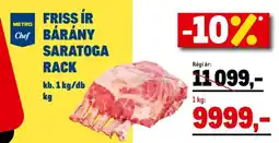 Metro Metro Friss Chef ír bárány saratoga rack ajánlat