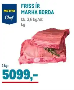 Metro Metro Chef Friss ír marha borda ajánlat