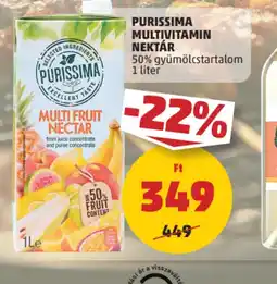 PENNY Purissima Multivitamin Nektár ajánlat