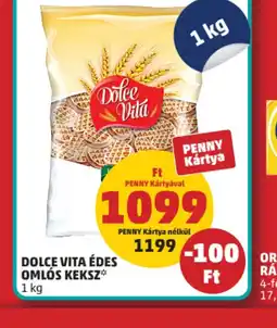 PENNY Dolce Vita édes omls keksz ajánlat
