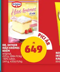 PENNY Dr. Oetker Házi Krémes Krém ajánlat