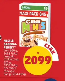 PENNY Nestlé gabonapehely ajánlat