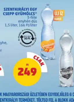 PENNY Szentkirályi Egy Csepp Gyümölcs ajánlat