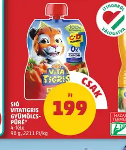 PENNY Si Vita Tigris Gyümölcs-Püré ajánlat