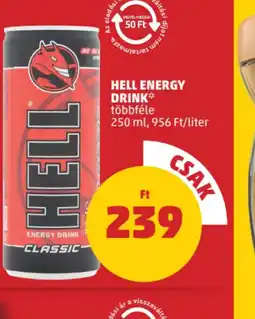 PENNY Hell Energy Drink ajánlat
