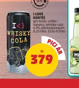 PENNY I Love Koktél ajánlat