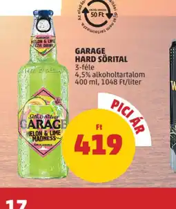 PENNY Garage Hard Sörital ajánlat
