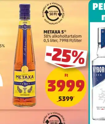 PENNY Metaxa 5 ajánlat