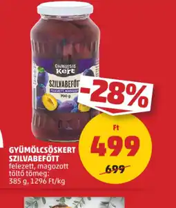 PENNY Gyümölcsöskert Szilvabefőtt ajánlat