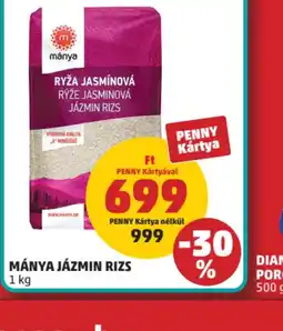 PENNY Mánya Jázmin Rizs ajánlat