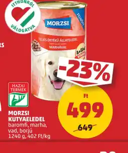PENNY Morzsi Kutyaeledel ajánlat
