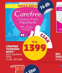 PENNY Carefree tisztasági betét ajánlat