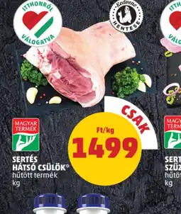 PENNY Sertés háts csülök ajánlat