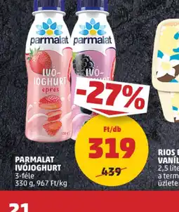 PENNY Parmalat Ivjoghurt ajánlat