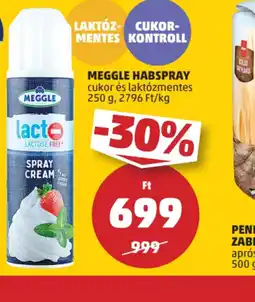 PENNY Meggle Habspray ajánlat