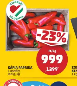 PENNY Kápia Paprika ajánlat
