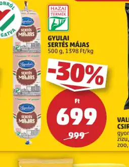 PENNY Gyulai Sertés Májas ajánlat