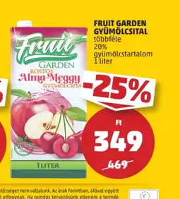PENNY Fruit Garden Gyümölcsital ajánlat