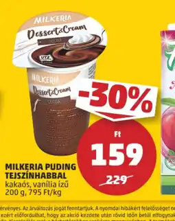 PENNY Milkeria Puding Tejszínhabbal ajánlat