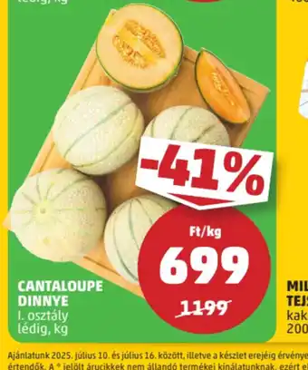 PENNY Cantaloupe Dinnye ajánlat