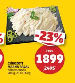 PENNY Csíkozott Marha Pacal ajánlat