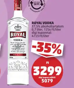 PENNY Royal Vodka ajánlat