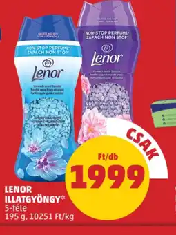PENNY Lenor Illatgyöngy ajánlat