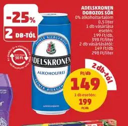 PENNY Adelskronen dobozos sör ajánlat