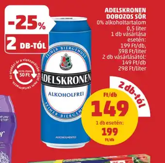 PENNY Adelskronen dobozos sör ajánlat