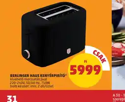 PENNY Berlinger Haus kenyérpirít ajánlat