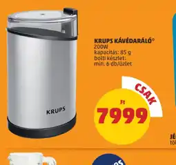 PENNY Krups Kávédarál ajánlat