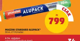 PENNY Mazzini Standard Alupack ajánlat