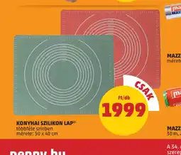 PENNY Konyhai szilikon lap ajánlat