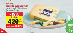 Spar Lecker viaszos maasdamer ajánlat