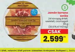 Spar Jamn Serrano sonka ajánlat