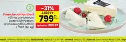 Spar Francia camembert ajánlat